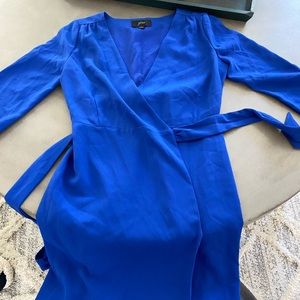 Jcrew cobalt blue work dress